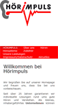 Mobile Screenshot of hoerimpuls.de